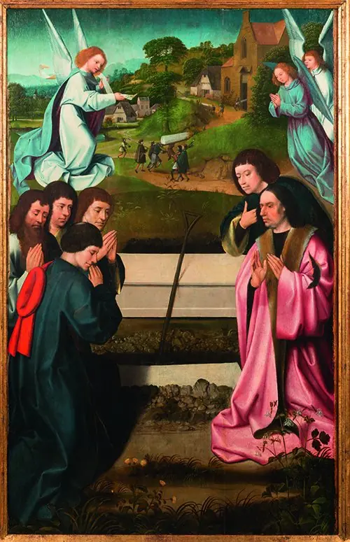 Discovery of the Sarcophagi Containing the Bodies of Dymphna and Gerebernus