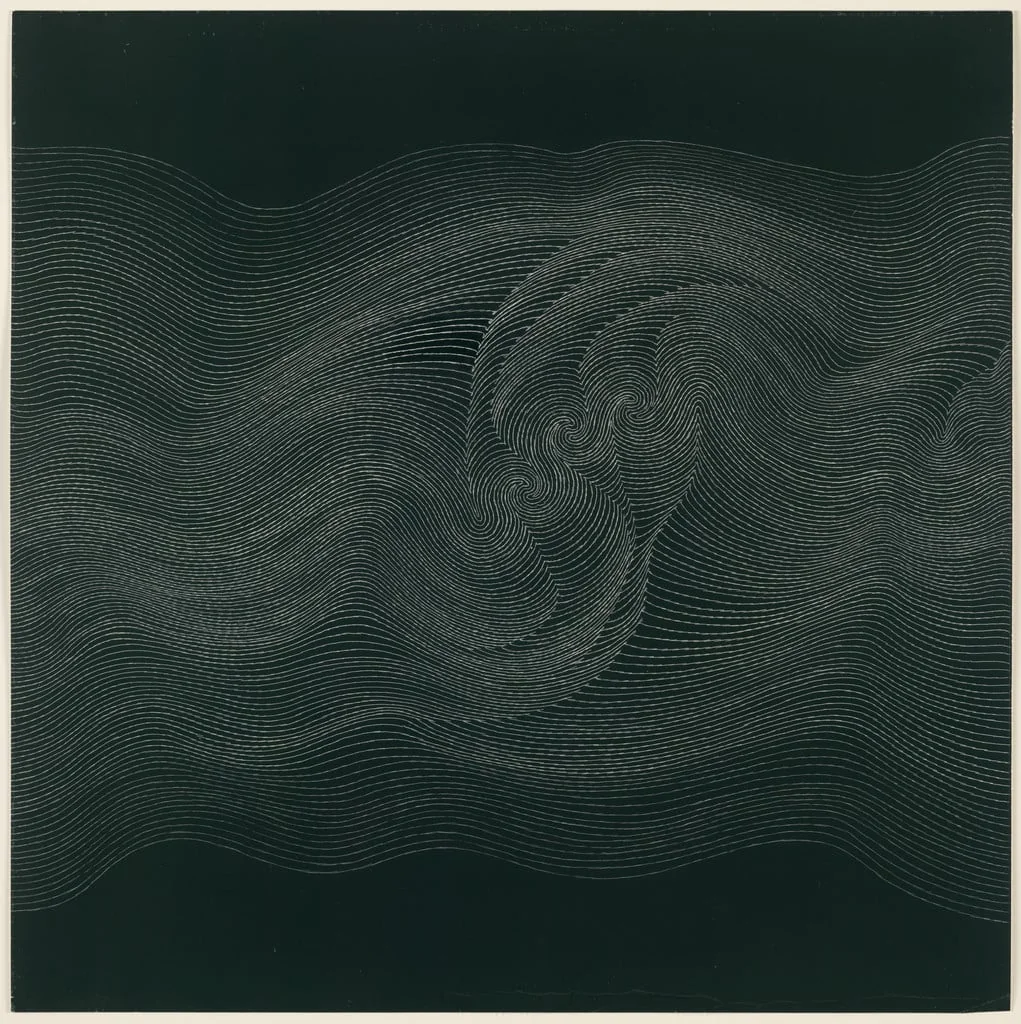 Untitled, by Sewell Sillman, ink, 1966