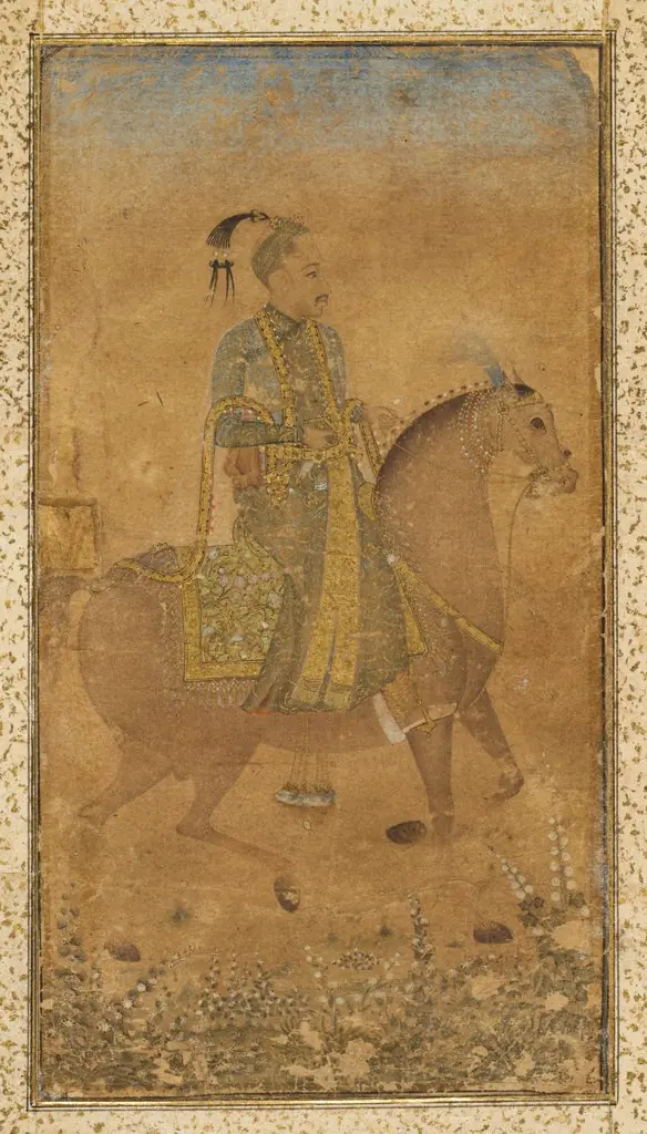 Sultan Abdullah Qutb Shah (1614-74) on Horseback