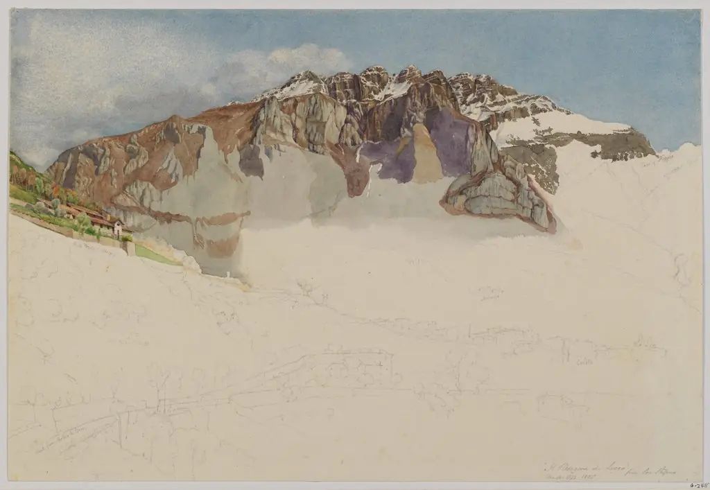 Mountainous Landscape in Italy : "Il Resegone"