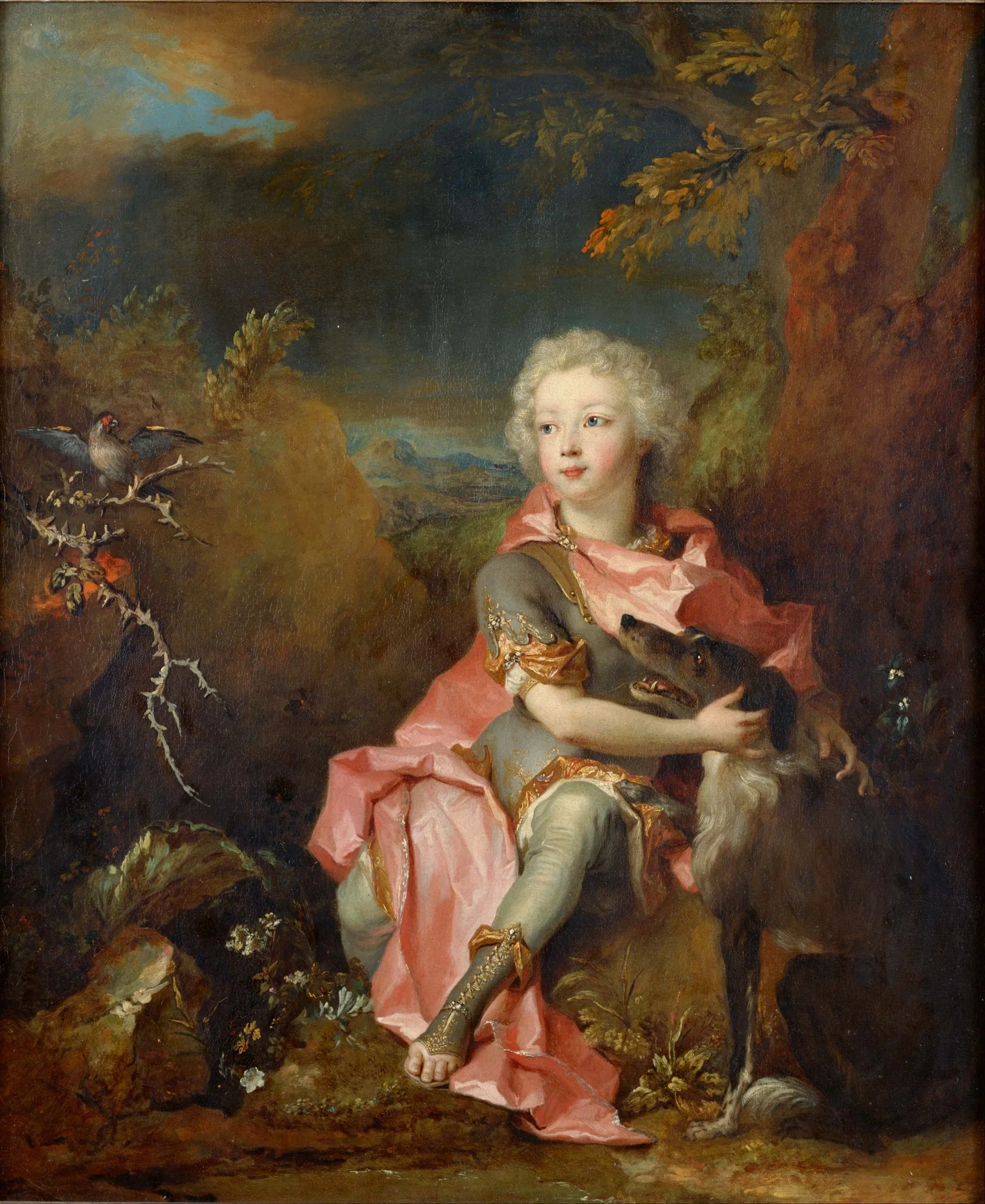 Portrait of a Young Nobleman, by Nicolas de Largillière, oil, 1714