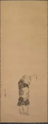 Kenshu, Monk with Shrimp