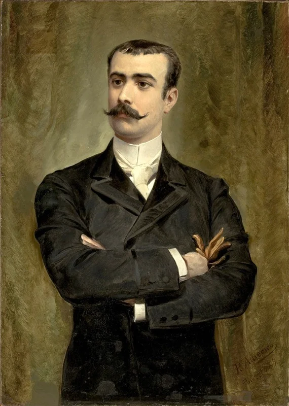 Caio da Silva Prado, by Pedro Américo, oil, 1895
