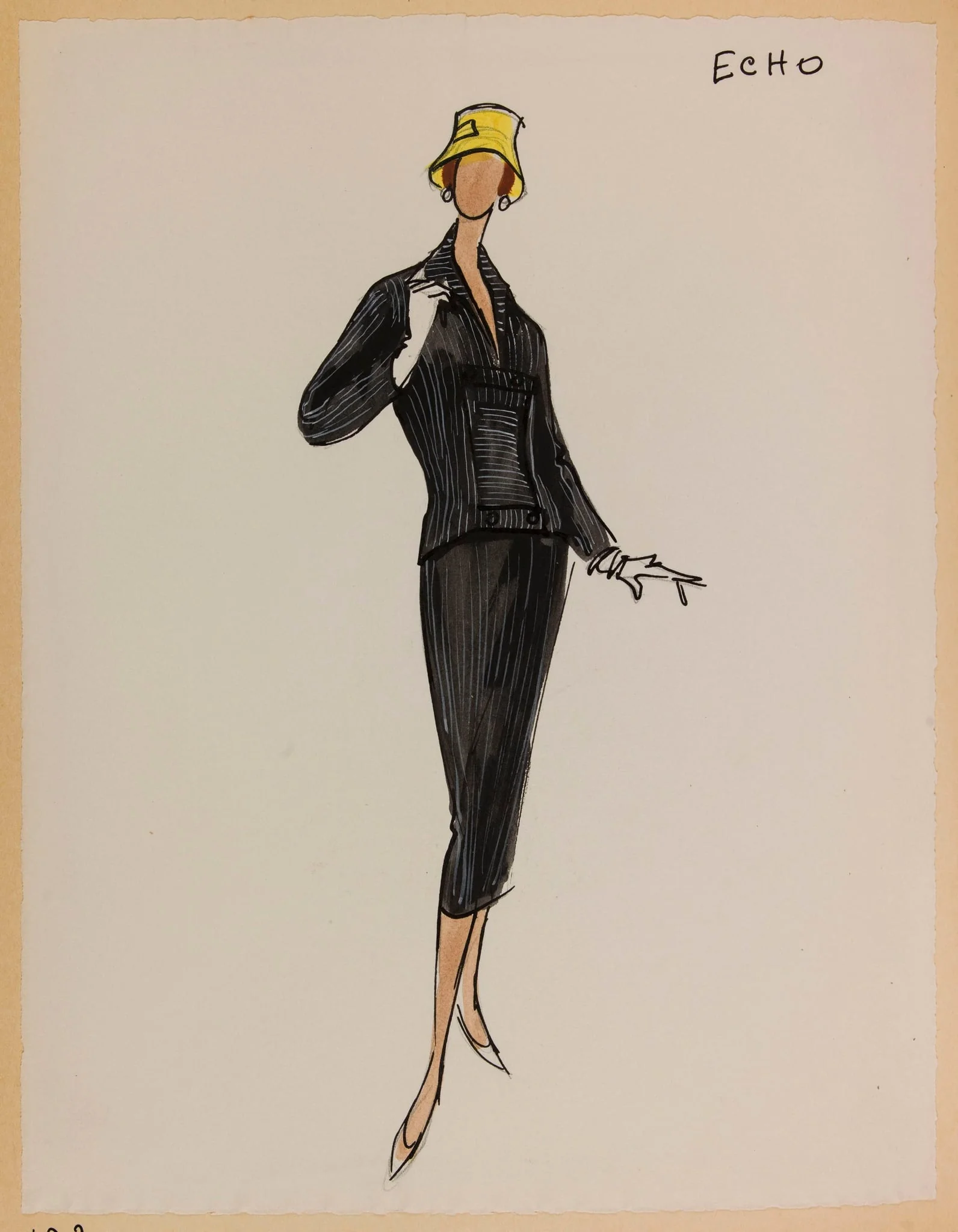 Echo, by Marie-Louise Carven, 1956