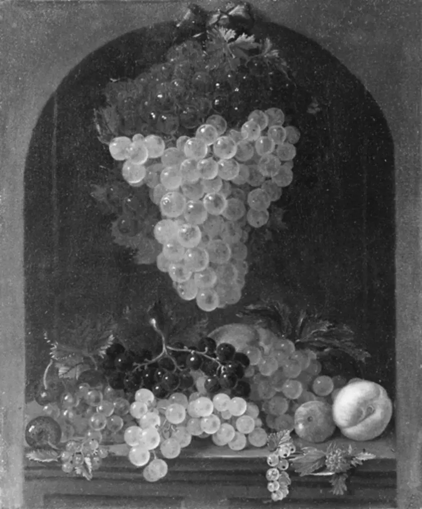 Stilleben mit Trauben