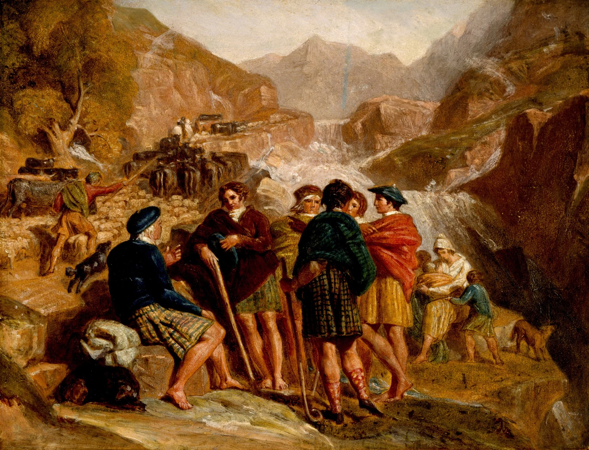 Highlanders Consulting, by Joshua Cristall, unspecified