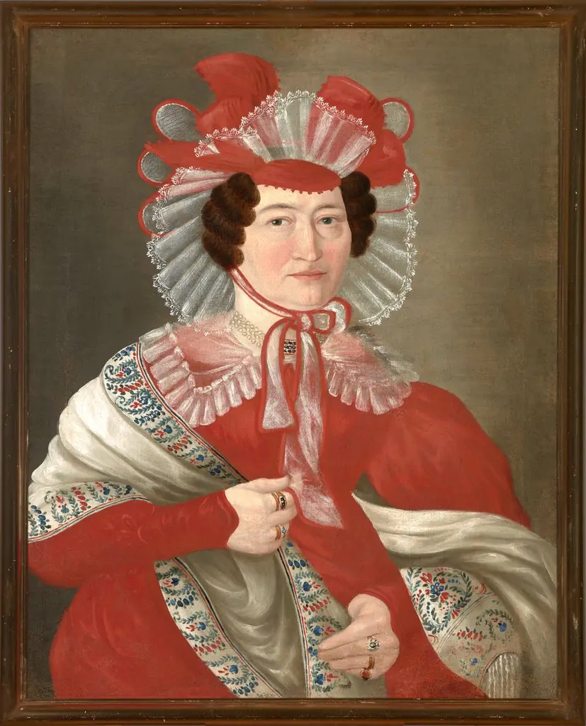 Portrait of a lady of the Krasuski family