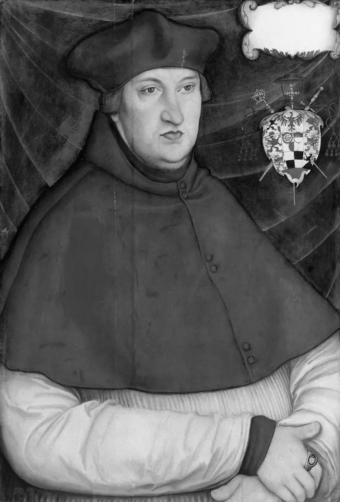 Portrait of Cardinal Albrecht of Brandenburg