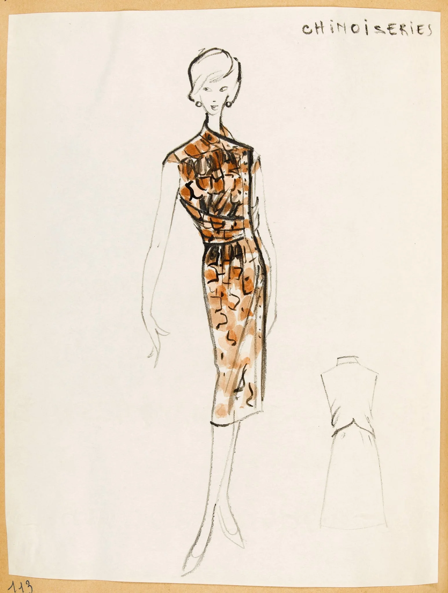 Chinoiseries, by Carven, 1957