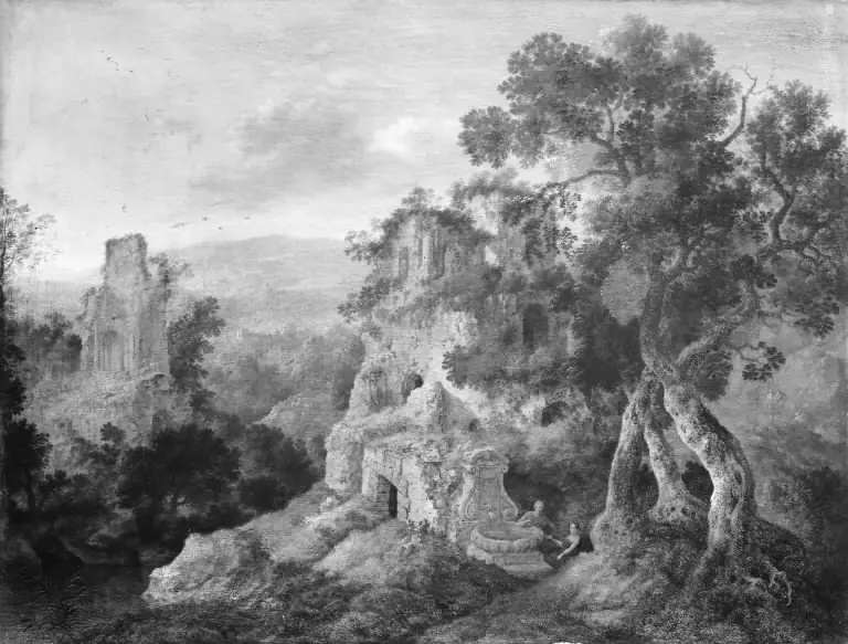 Fantasy of Mountain Scenery