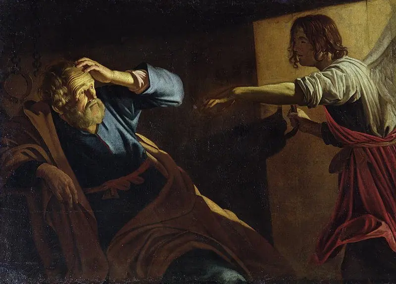 St. Peter's release from prison by the angel