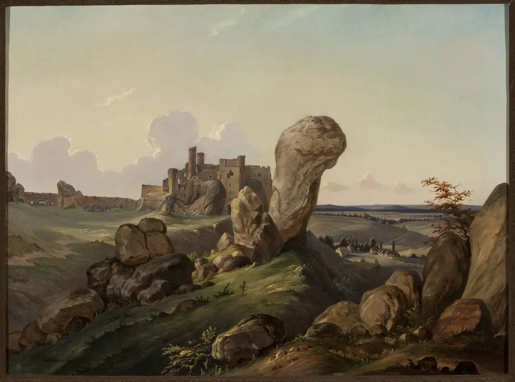 Submontane landscape – Ogrodzieniec