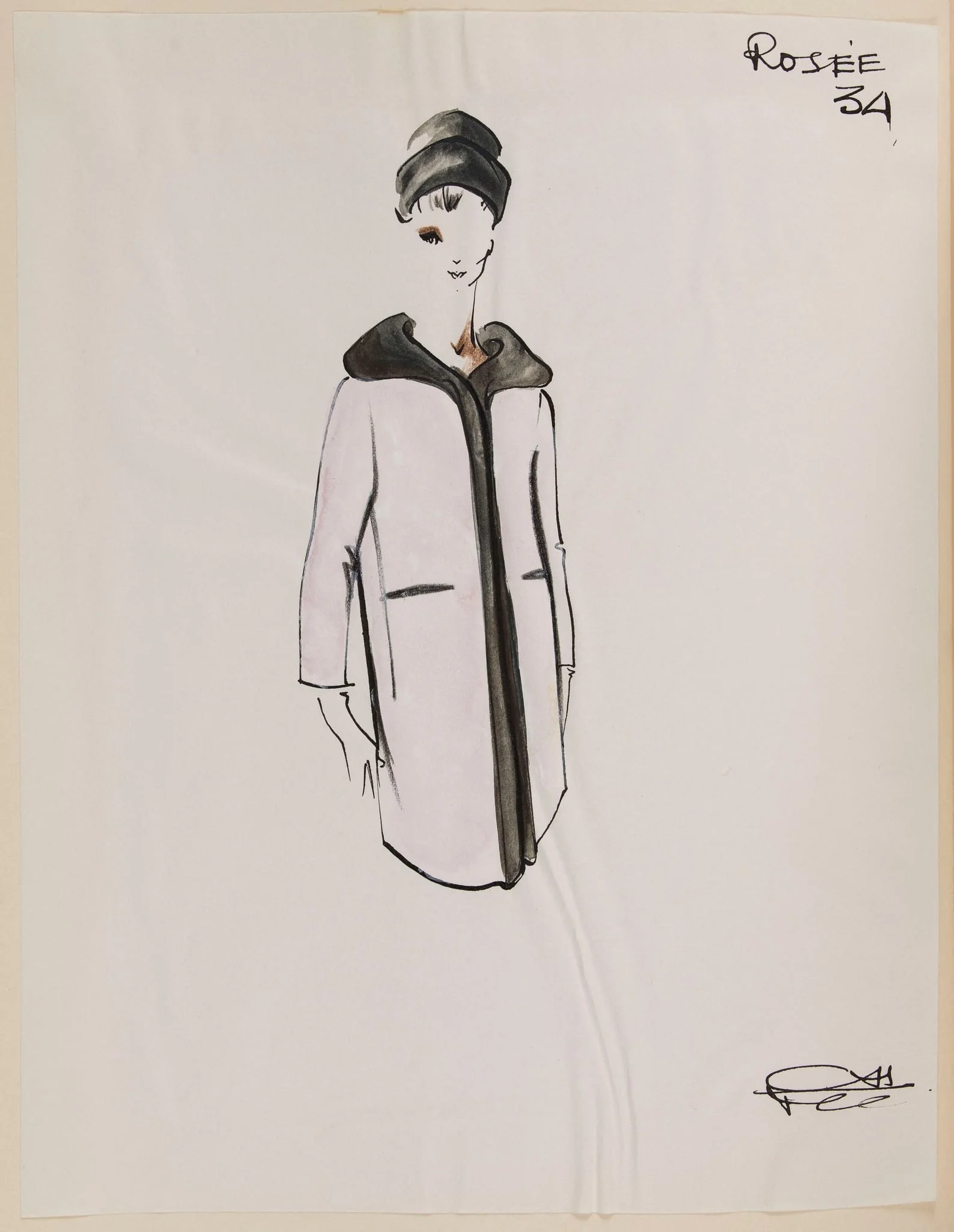 Rosée, by Carven, 1963