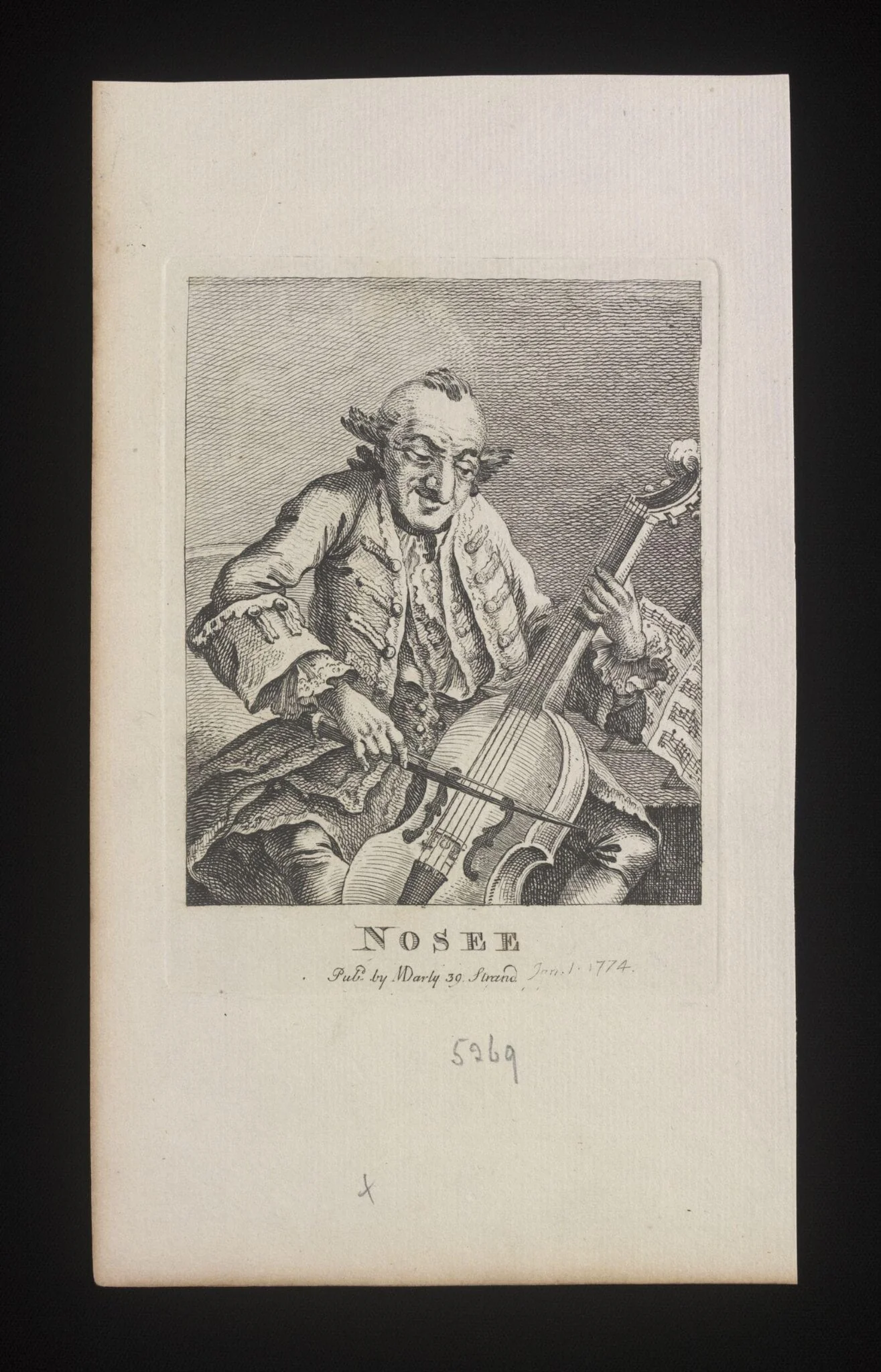 H Beard Print Collection, by Matthias Darly, 1