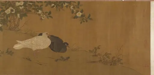 明/清   佚名   舊傳艾宣    鵪鶉   卷|Quail