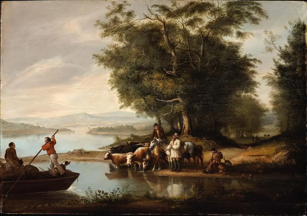 Landscape with Cows