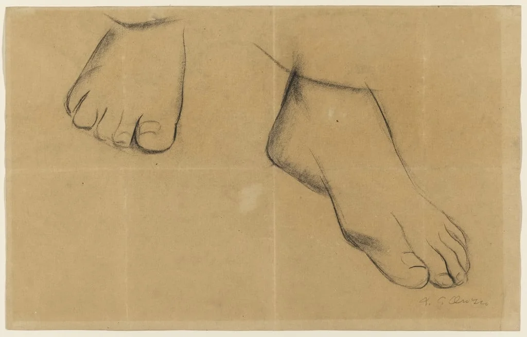 Untitled, by José Clemente Orozco, charcoal, 1923