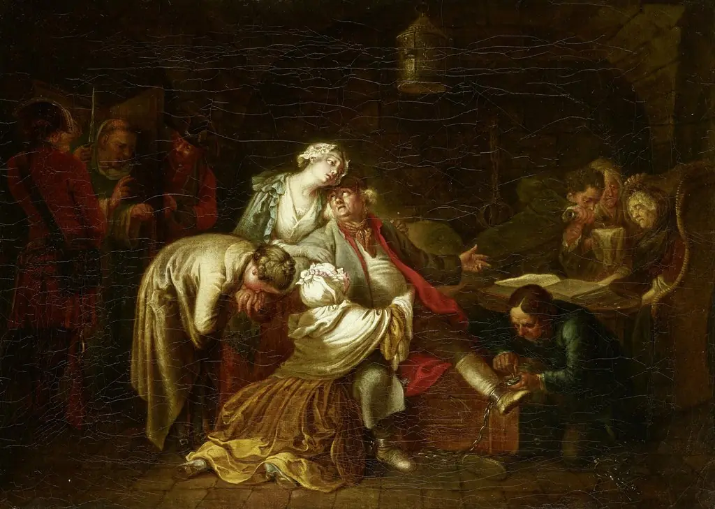 Jean Calas' Farewell to his Family