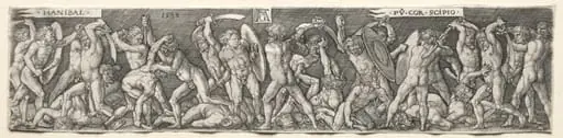 Hannibal Fighting Scipio