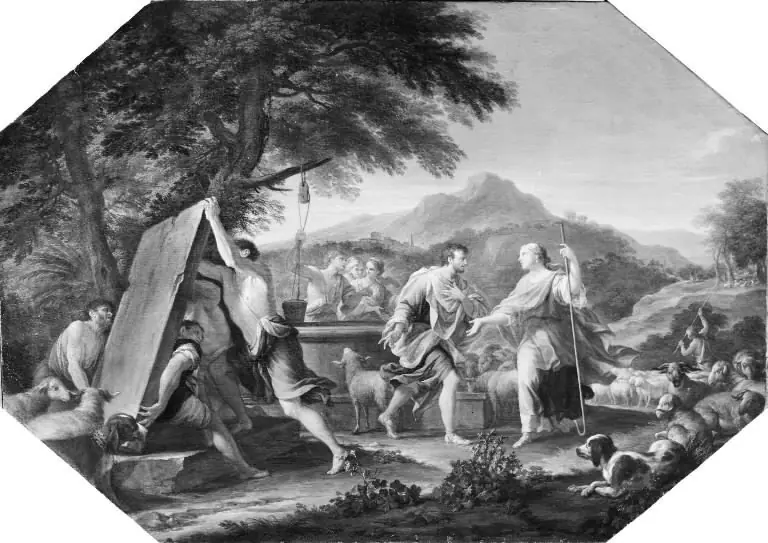 Jacob meets Rachel at the Well