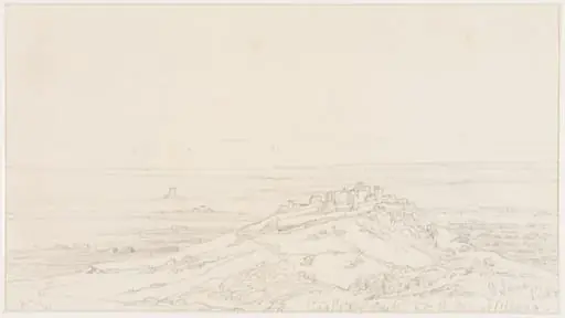 Castle of Savelli. From the Inn at Albano.