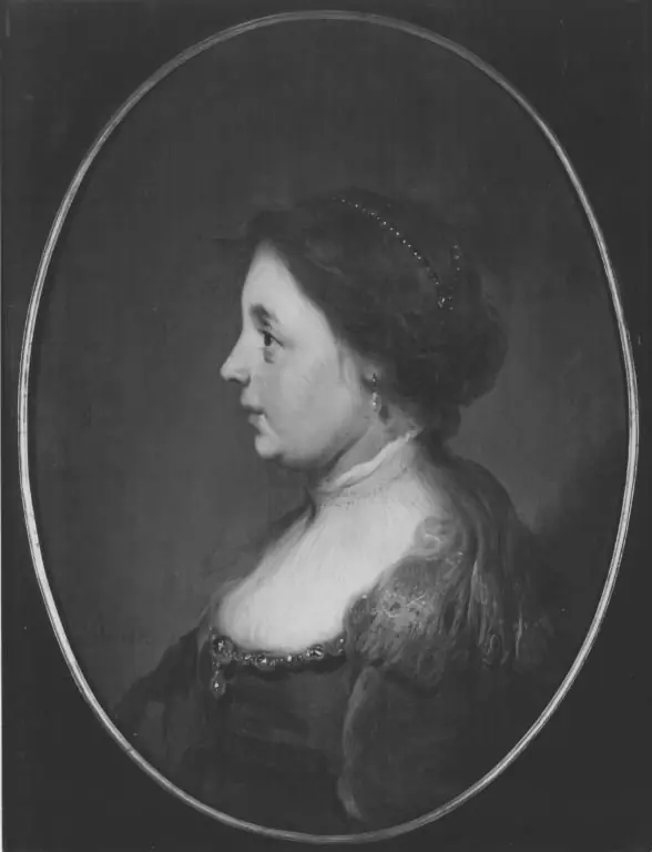 Half-length portrait of a woman