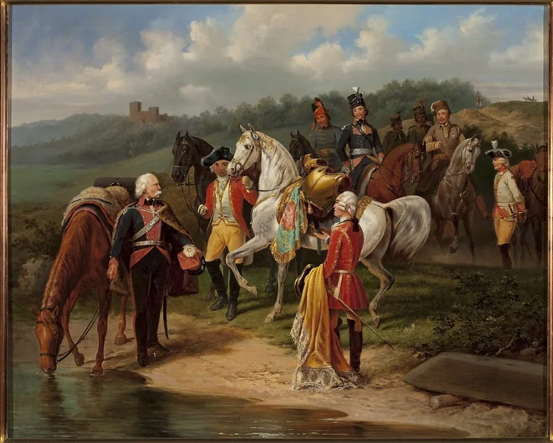Mohort – royal gift, by January Suchodolski, oil, 1859