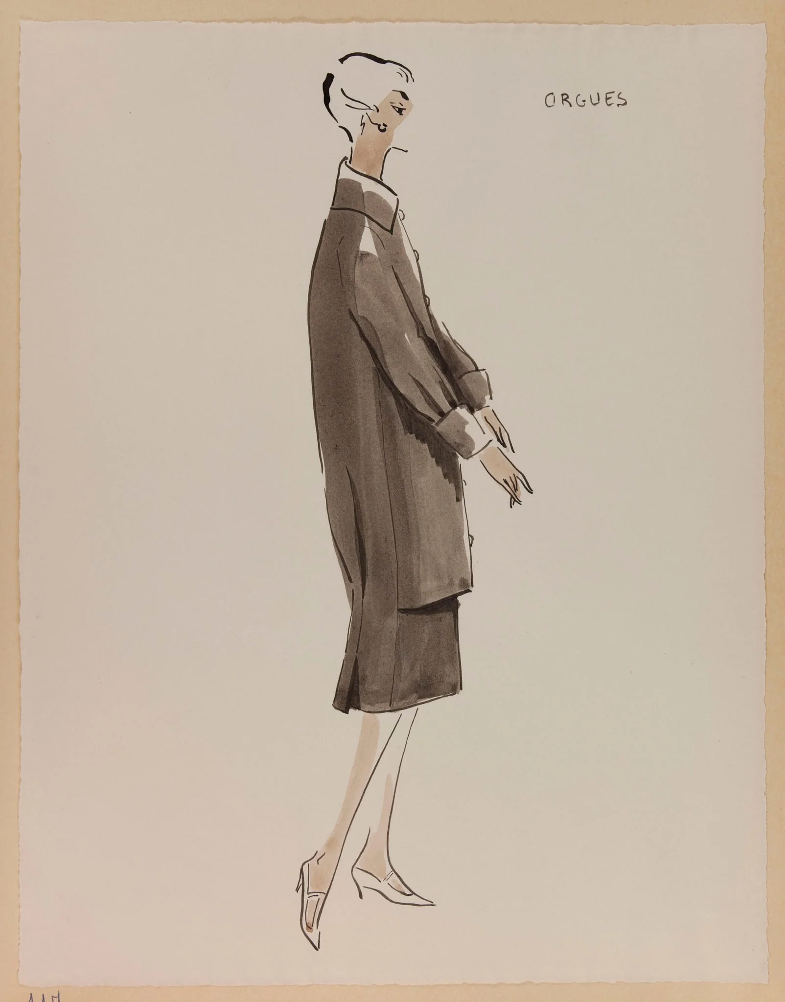 Orgues, by Carven, 1956