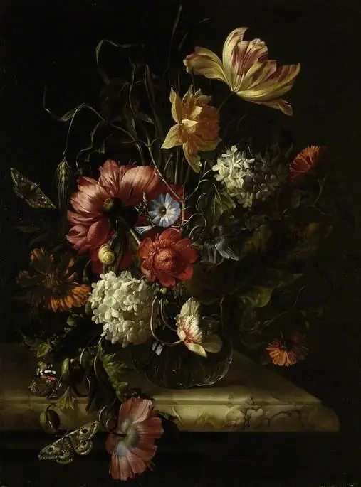 Vase of flowers