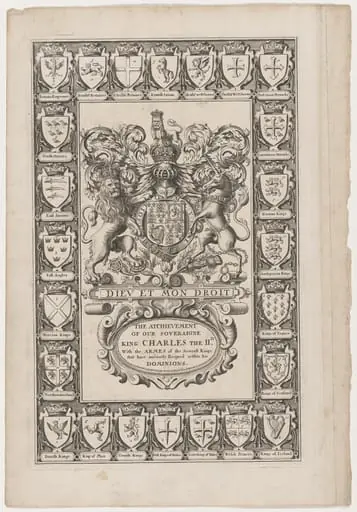 Title Page for the Achievement of Our Sovereign King Charles the Second