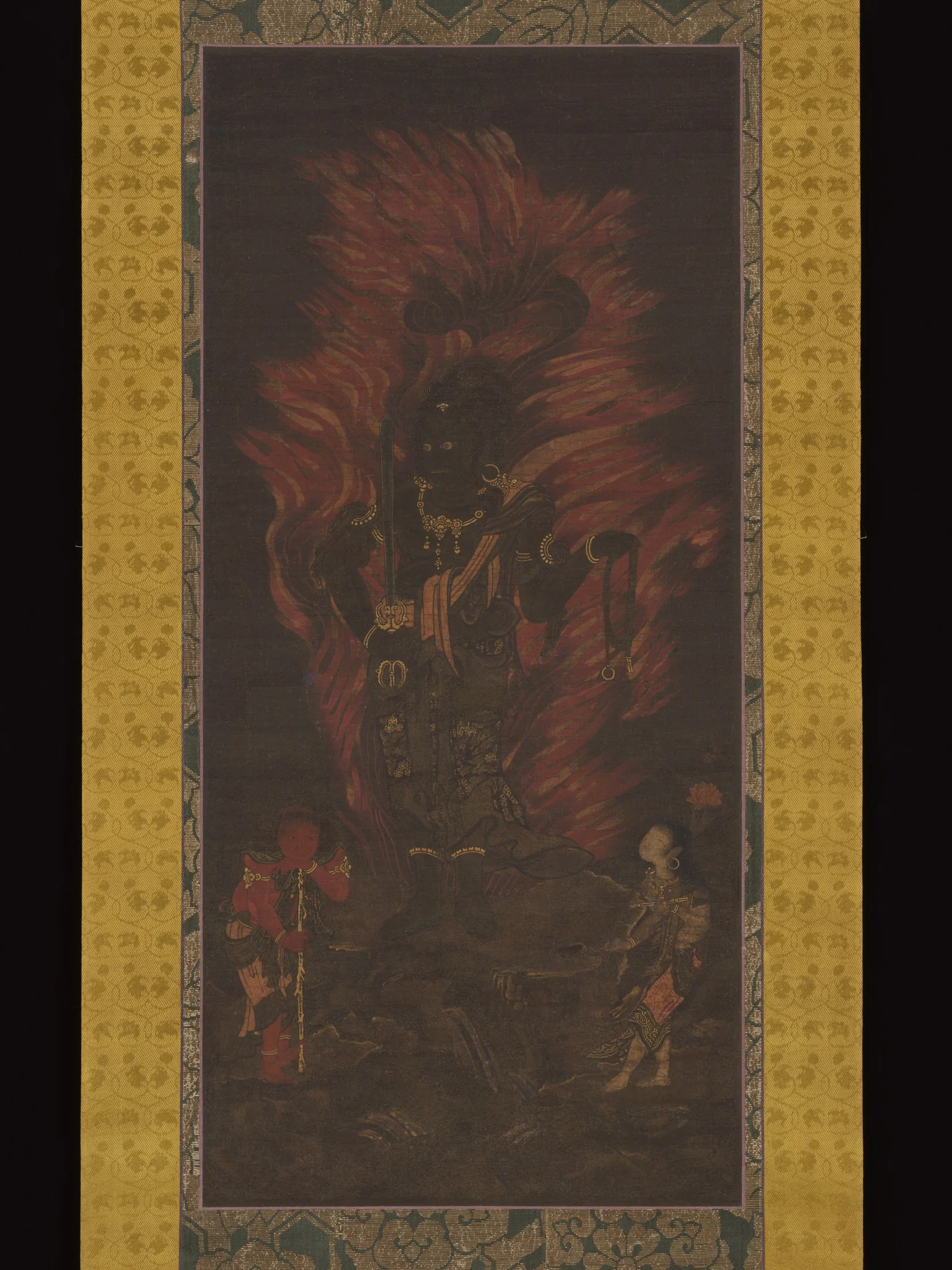 Fudō Myōō (Achala Vidyaraja), The Immovable Wisdom King, by Unknown, unspecified, 1250