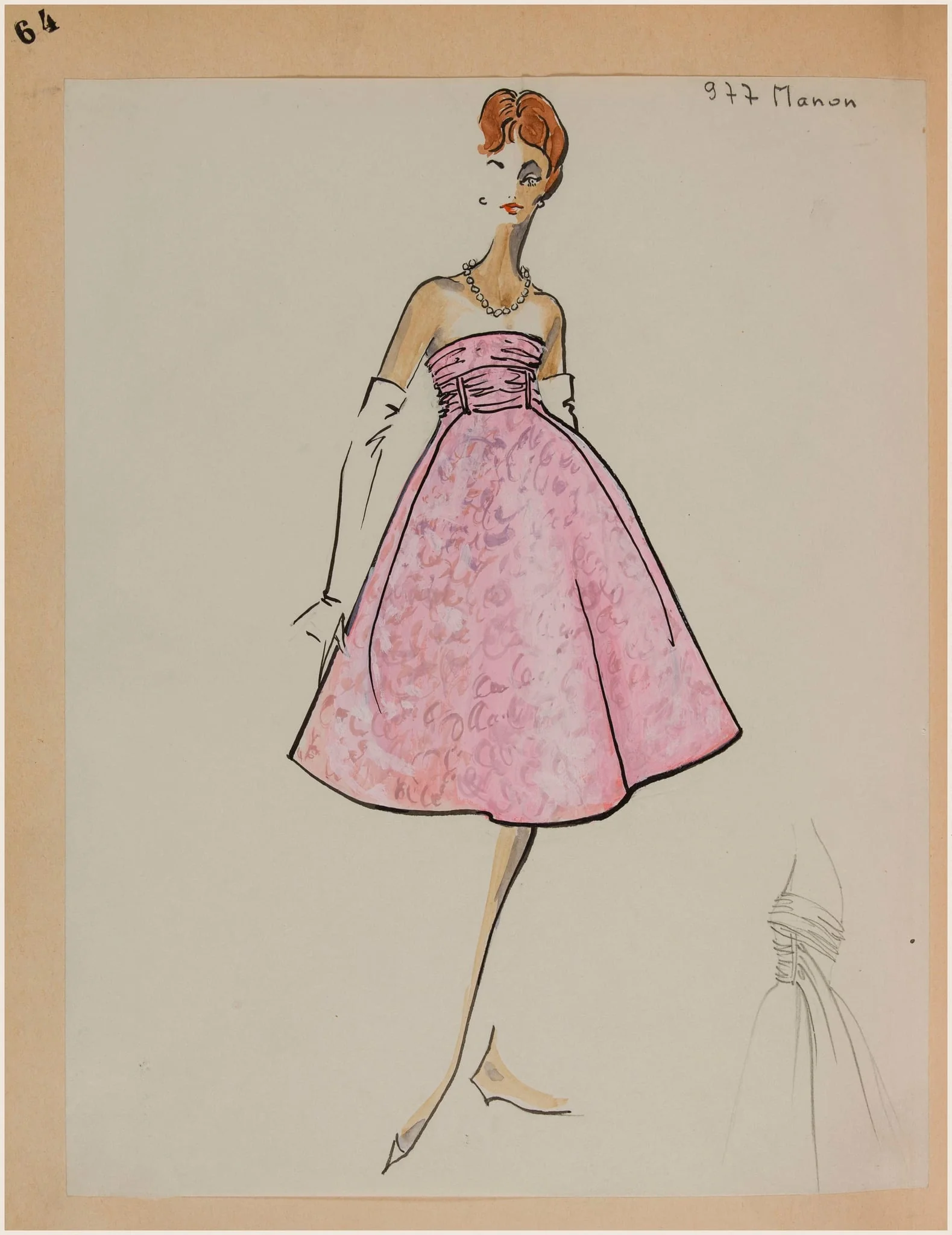 Manon, by Carven, 1958