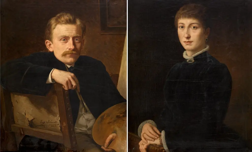 The Painter and Madame Hippolyte Van Soom