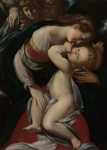 Virgin and Child with Angels