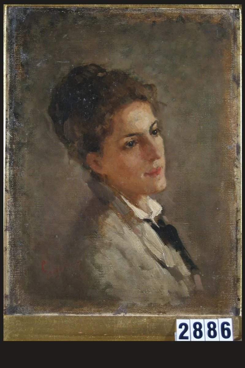 Portretul Alexandrinei Filionescu, by Nicolae Grigorescu, unspecified