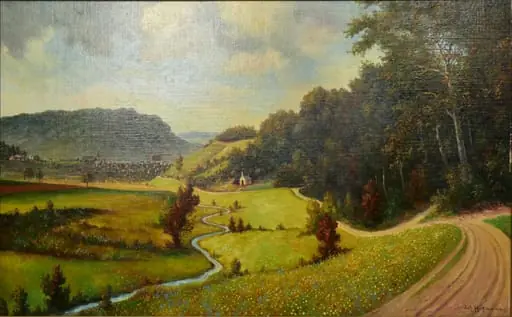 Gemälde Konzer Tälchen
