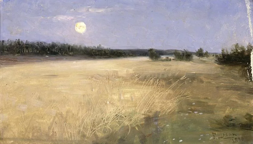 Summer Night, by Elin Danielson-Gambogi, oil, 1896