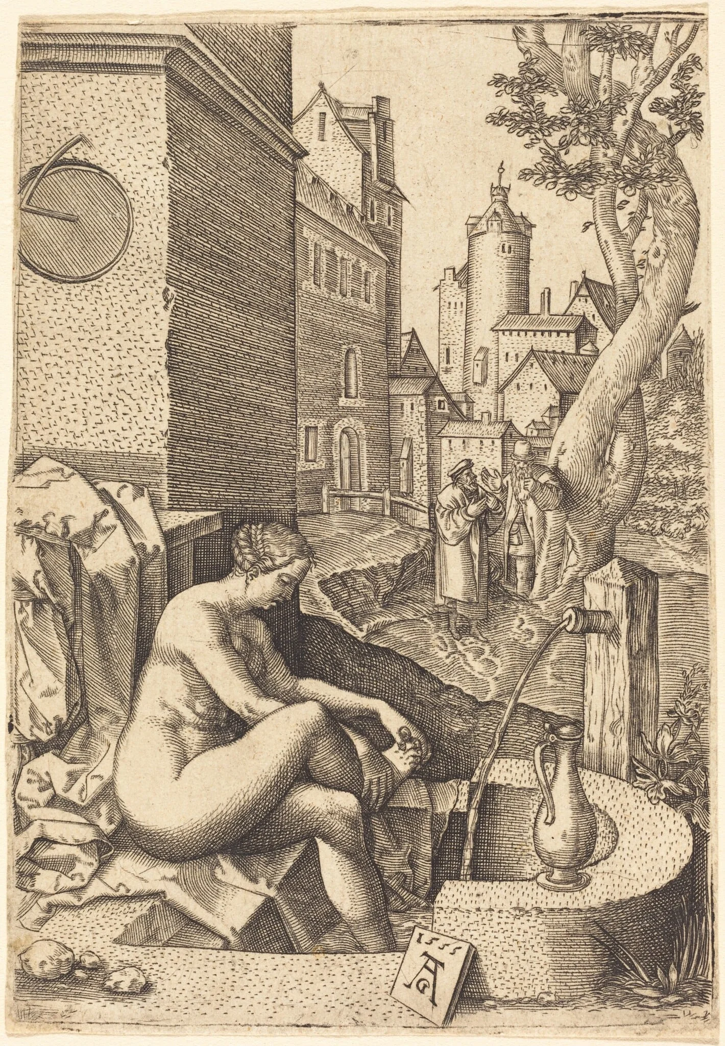 Susanna Surprised by the Two Elders