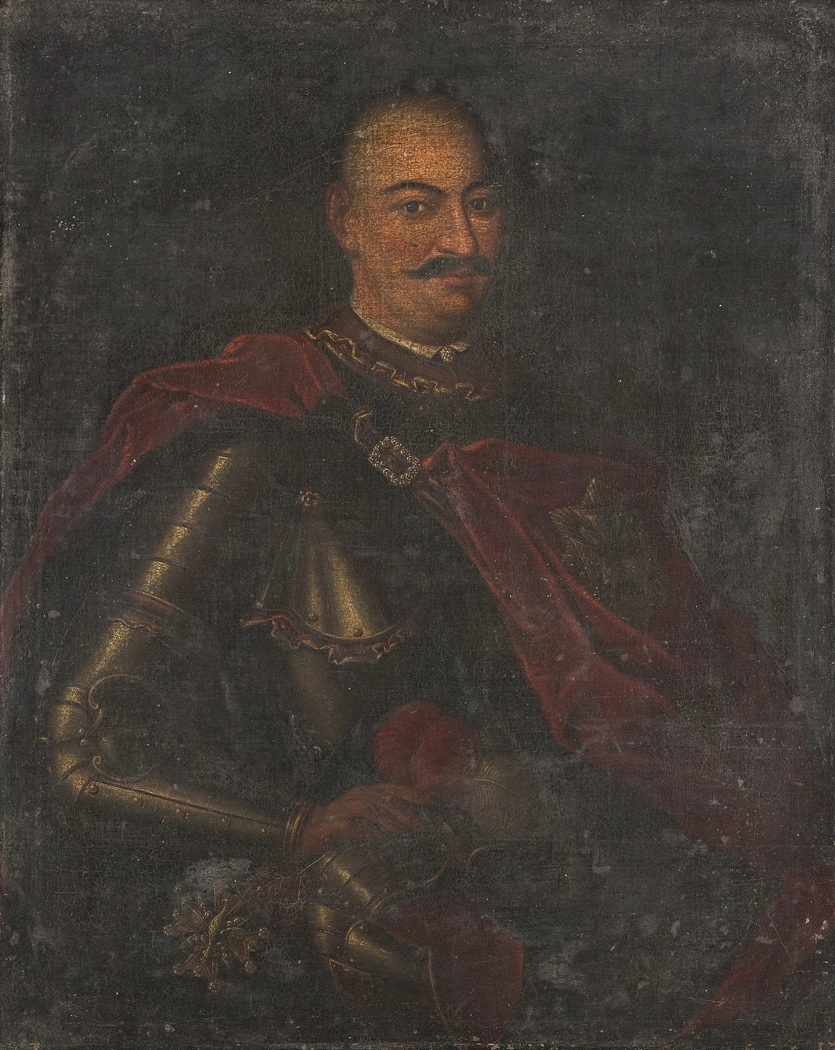 Portrait of a nobleman in armour