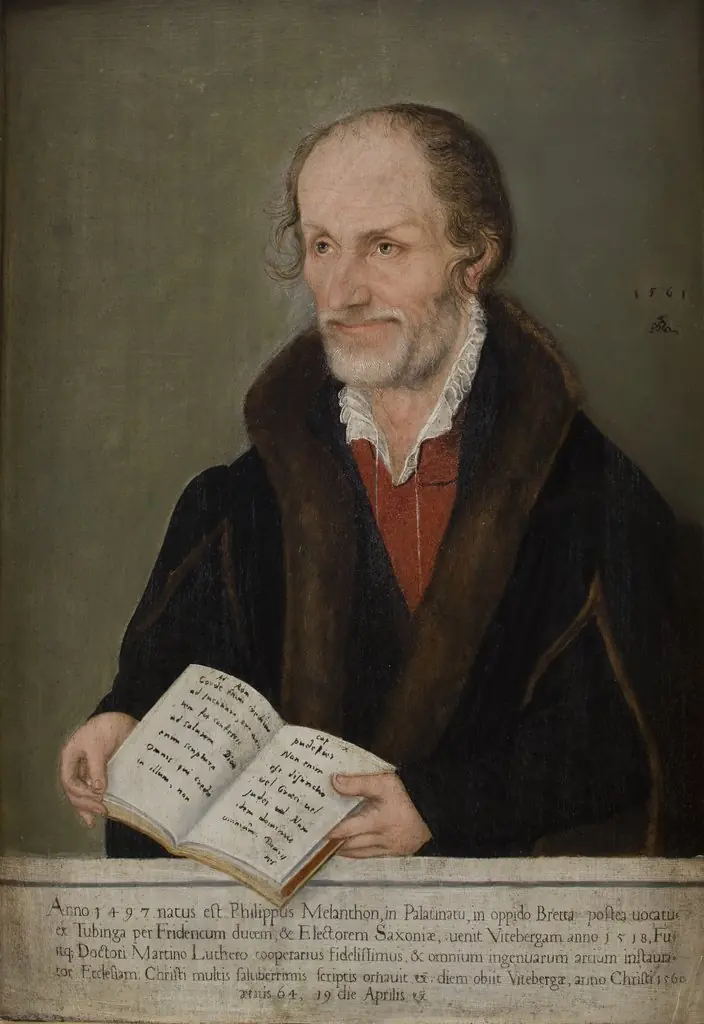 Portrait of Philipp Melanchthon (1497–1560)