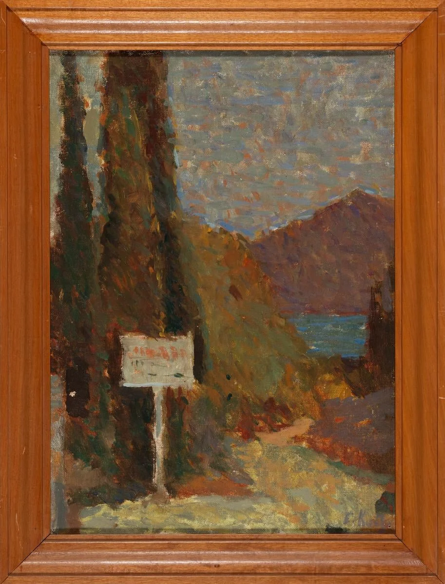 Outdoor study, by Kouzounis Evangelos, 1966