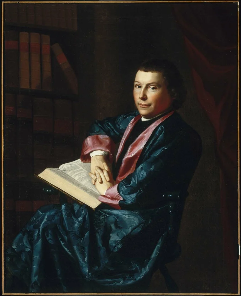 Reverend Thomas Cary of Newburyport, by John Singleton Copley, oil, 1786