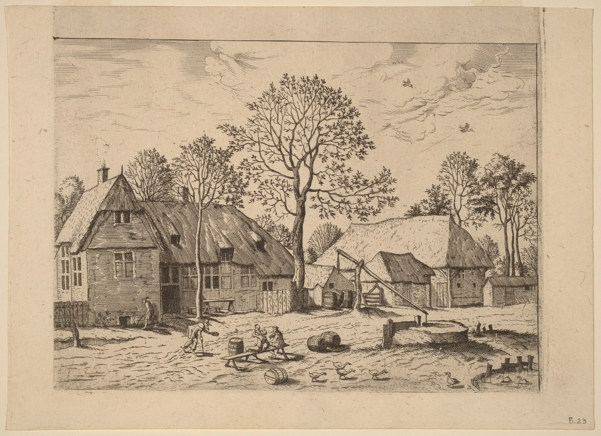 Farms with Draw Well