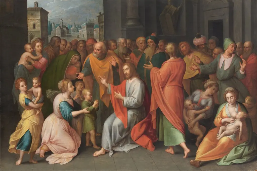 Christ blessing the children
