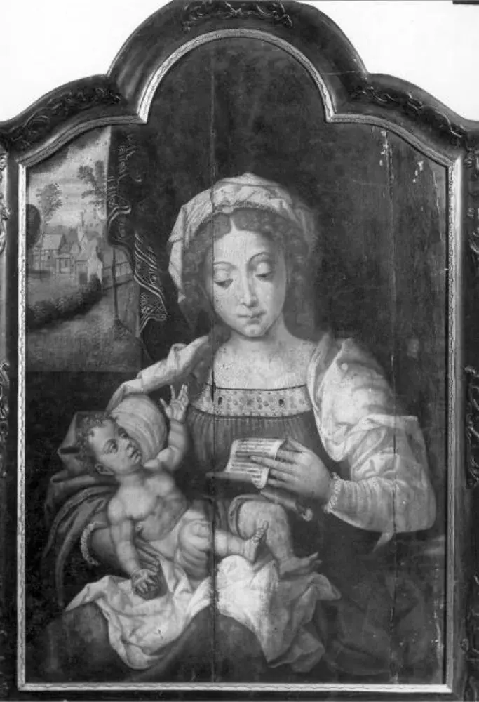 Virgin with child