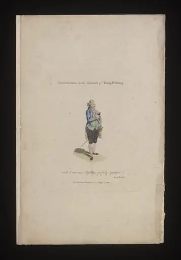 Mr Lee Lewes in the character of Young Wilding