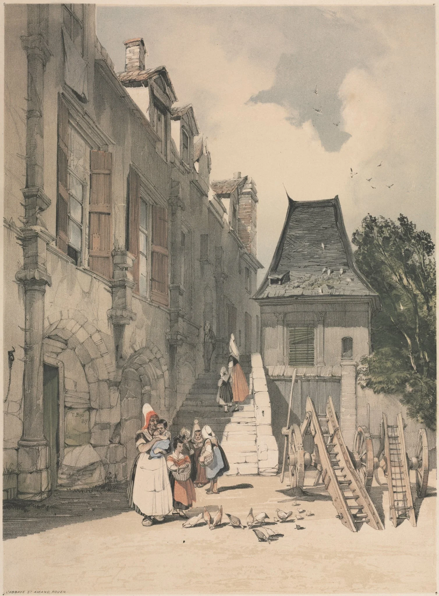 L'Abbaye St. Amand, Rouen