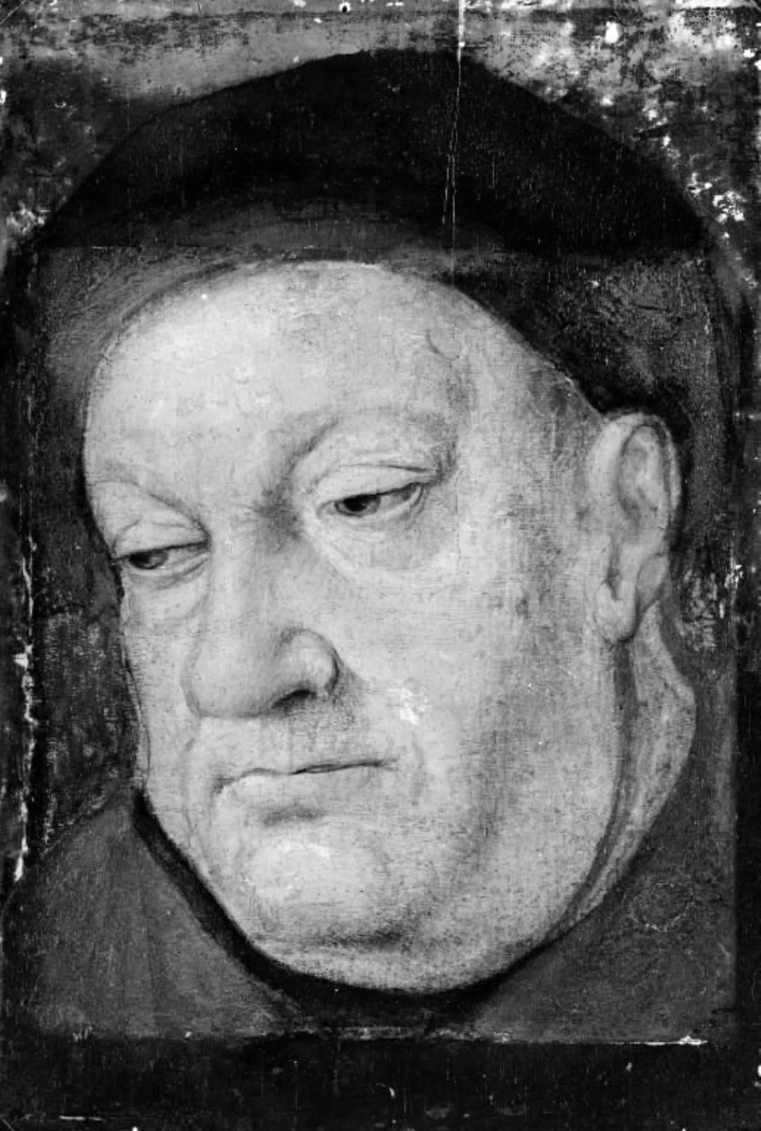 Portrait Head of an Elderly Man, by Unknown, unspecified, 1450