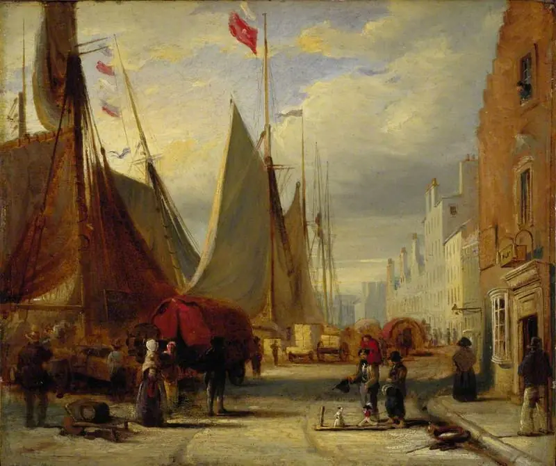 On the Quay at Leith