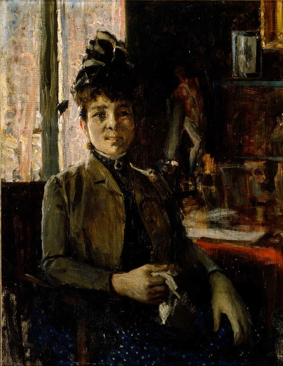 Kreivitär Berthe de Vallombreuse, by Akseli Gallen-Kallela, unspecified